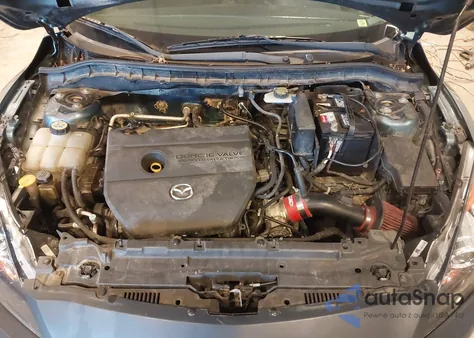 2010 Mazda Mazda3 I Touring z USA, uszkodzony, nr VIN JM1BL1SG2A1162370